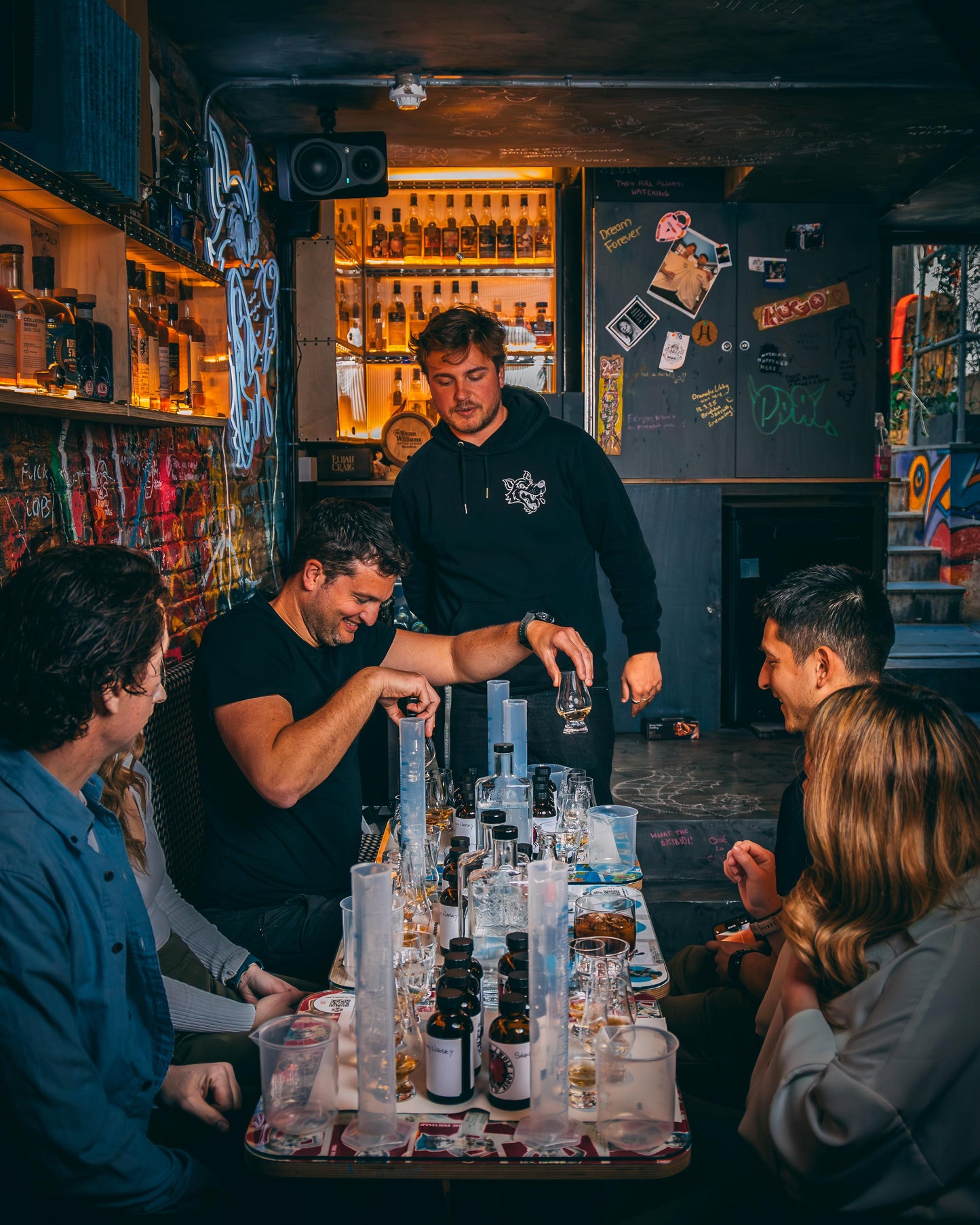 Blend Your Own Whisky at Cut Your Wolf Loose.