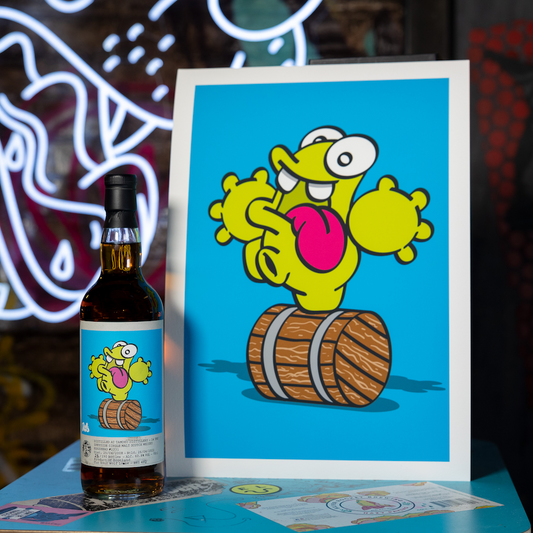 Tamdhu 14yr x NOL - Signed Art & Bottle